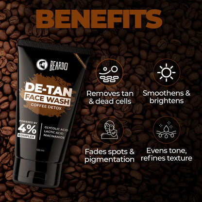 BEARDO DE-TAN FACEWASH - M