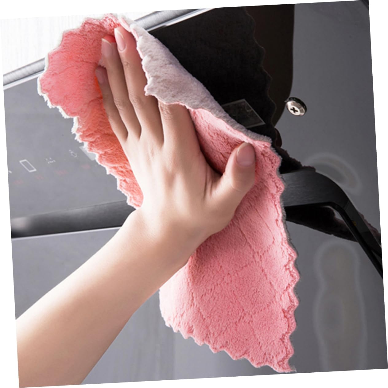 Microfiber Printed Cleaning Cloth  - M