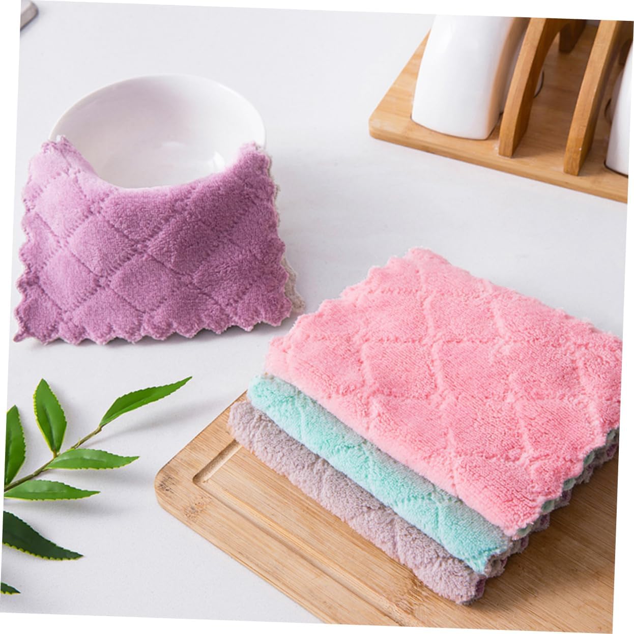 Microfiber Printed Cleaning Cloth  - M