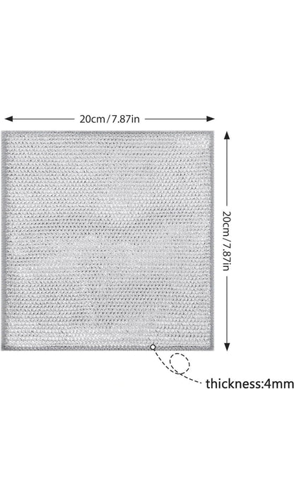 Kitchen
Utensils Non-Scratch Dishwash Scrub for Kitchen Cleaning - M