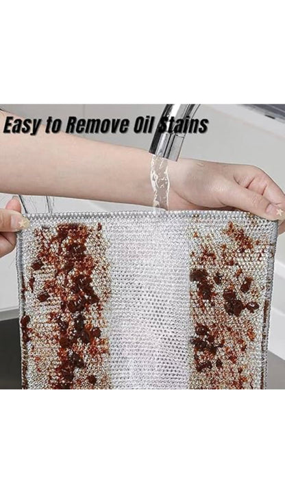 Kitchen
Utensils Non-Scratch Dishwash Scrub for Kitchen Cleaning - M